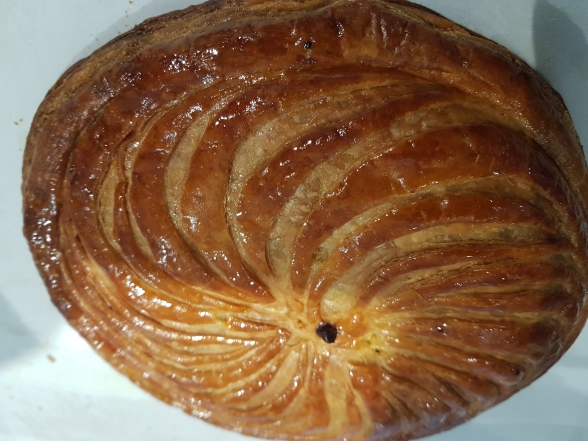 galette choco-poire frangipane